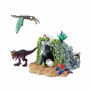 Игровой набор с фигурками - Пещера Динозавров (Schleich, 42261k)